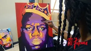 Biggie | M.Falconer | Time Lapse Painting