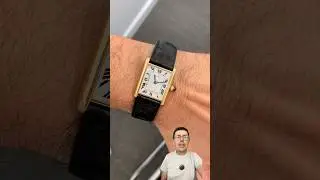 Винтажные часы Cartier Tank Louis размером