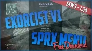 [ SPRX/MW3/1.24 ] EXORCIST MOD MENU