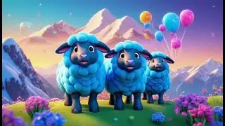 Himalayan Blue Sheep Go Bleat Bleat Bleat | English Nursery Rhyme | Kids Songs | Baby