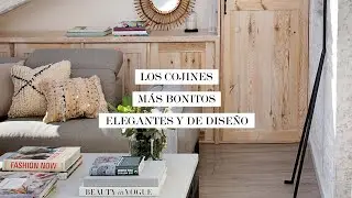 Los cojines m&aacute;s bonitos, elegantes y de dise&ntilde;o para el sof&aacute; o la cama | Decoraci&oacute;nTV