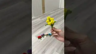 Mini tulip bunch tutorial (no glue needed)