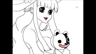 One piece Perona&mdash;lineart anime