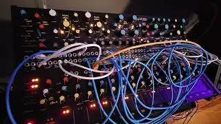 Pittsburgh Modular Voltage Lab 2, first patch