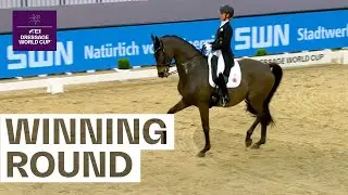 Perfect start in 2022 for Jessica von Bredow-Werndl | FEI Dressage World Cup&trade; 2021/22 Neum&uuml;nster