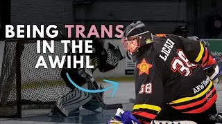 Being the first trans player in the Australian Women's Ice Hockey League