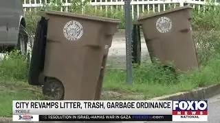 Mobile City Council approves changes to litter, trash and garbage ordinance