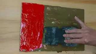 Quadro Decorativo com Alum&iacute;nio | Abstrato com textura | Abstract Art