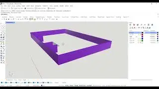 Video 10: How to import image to scale and extrude wall in Rhino