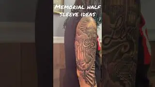 Memorial tattoo idea 💡 #shorts #tattoo #skincare #tattooideas #tattooart #artist