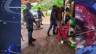 POLICIA MILITAR DE TIMBIRAS RETIRA ARMAS E DROGAS DE CIRCULA&Ccedil;&Atilde;O EM OPERA&Ccedil;&Atilde;O NA ZONA RURAL