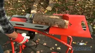 How to Operate the YARDMAX 5-Ton Electric Log Splitter
