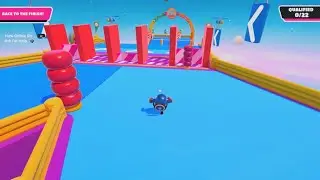 Fall Guys Season 4 Fame Pass 19 X-Treme Solos Win #2