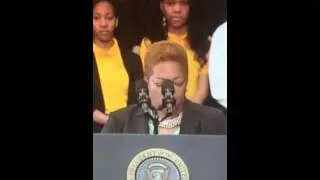 NAACP ALABAMA STATE ECON CHAIR INTRODUCES PRESIDENT BARACK OBAMA
