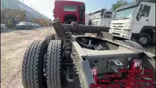 Second hand howo truck chassis 10 tires, high refurbish level.