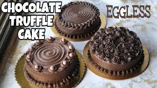 Eggless Chocolate Truffle Cake Recipe | Insanely moist | Parth Bajaj