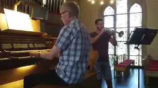 Die Himmel rühmen für Orgel und Trompete