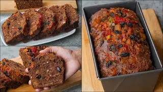 Christmas Special Chocolate Fruits Cake Recipe | Chocolate Fruits Cake | Without Oven | Cake Recipe