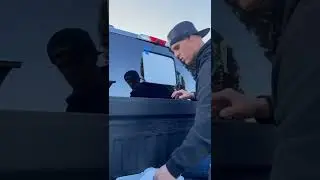 2021 F250 American Flag Decal Install! 🇺🇸  #americanflag #trucks