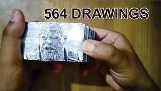 Thanos VS Iron Man - End Game FLIPBOOK - HAM ART