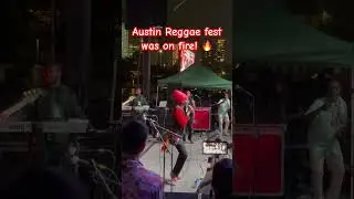 2025 Austin Reggae Festival was on fire!! Reggae star Anthony B. performing