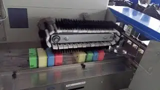 kitchen sponge cleaning pad packing machine