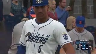 My second double at triple A
