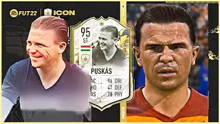 FIFA 22: FERENC PUSKAS 95 PRIME ICON MOMENT PLAYER REVIEW I FIFA 22 ULTIMATE TEAM