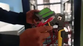 Rj45 and RH11 Clamping. And Cable Tester At Haleshwor Secondary School 
