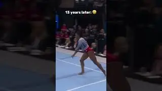 Simone Biles is the goat 🔥 #gymnastics #floor #SimoneBiles