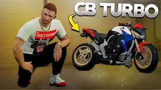 GTA V - VIDA REAL | TURBINEI MINHA CB1000R. #29
