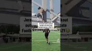 Jeremiah smith workout is insane #shorts #jeremiahsmith #ohiostate #football #cfb #viral