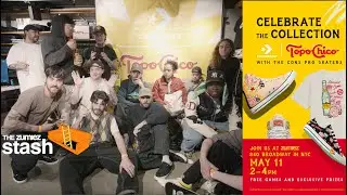 Zumiez and Converse celebrate the launch of Cons x Topo Chico in NYC