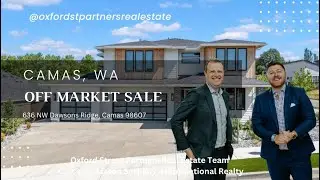 SOLD OFF MARKET Luxury Custom Home in Camas WA