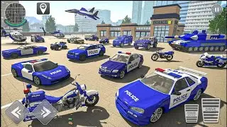 🚓Police Simulator 3D Game | Criminal Transport Escort Gets Ambushed