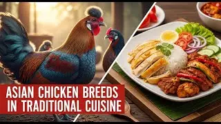 Most Widely Raised Asian Chicken Breeds Worldwide