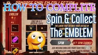 HOW TO COMPLETE SPIN & COLLECT EMBLEM Event 🥰 || ITF GAMERS ||