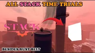 ALL STACK TIME TRIALS | parkour reborn 1.7
