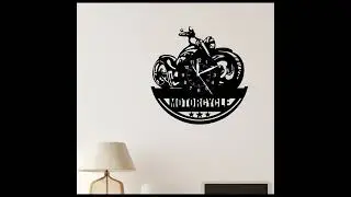 Vinyl wall clock---Any pattern you can buy