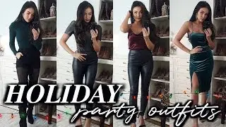 HOLIDAY PARTY OUTFIT IDEAS ✨ WHAT TO WEAR THIS SEASON | Stephanie Ledda