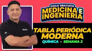 QUÍMICA | Tabla periódica moderna