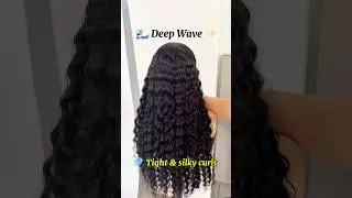 Deeeeeep wave #wig #wigs #hairstyle #hair #diyhairstyle #haircare #hairtok #crochet #wigmaker