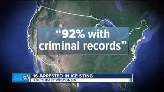 ICE Milwaukee arrests 16 during operation targeting criminal illegal residents