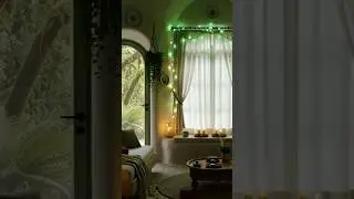 Soft Cottage Sitting Room with Birds & Morning Light | Cozy Cottagecore Ambience #shorts