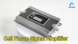 High Gain Cell Phone Signal Amplifier 80dB Female Connector With ALC / AGC