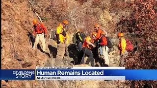 Human remains found in rugged area of Calaveras County