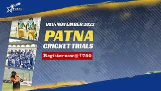 Patna Cricket Trials | Biggest Cricket Talent Hunt | Young Stars League | YSCLeague