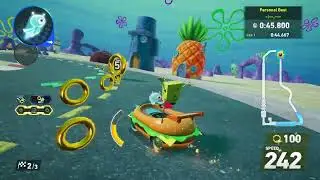 Sonic Racing: CrossWorlds (PS4) - 1st-Time Playthrough #77 - CrossOver GP 1 Time Trials (SSS 1/2)