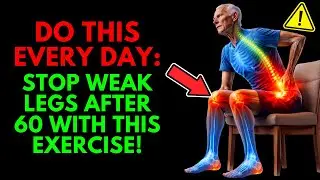 These 5 Science-Backed Exercises Help Fix Weak Legs After 60!