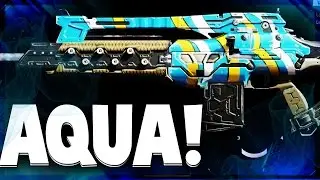 BLACK OPS 3: Как сделать AQUA CAMO - BO2 AQUA CAMO SPEED ART (COD BO3 PAINT SHOP) Урок